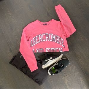 Abercrombie crop pullover